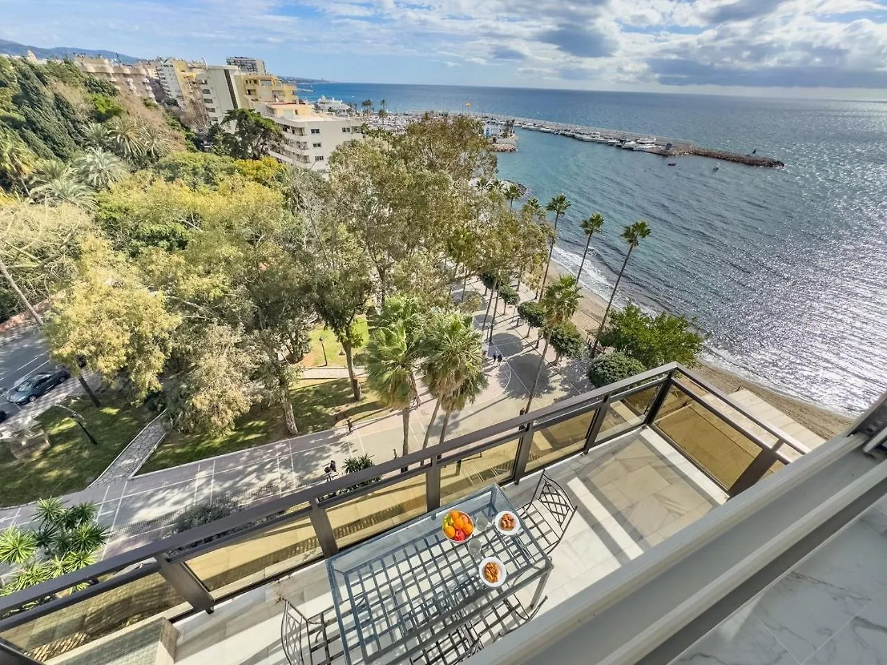 Skol 617 Beachfront Two-Bedrooms Duplex With Sea Views Марбелья Апартаменты